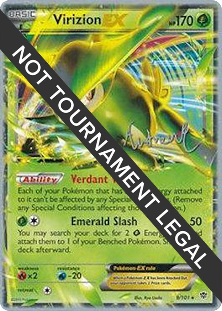 Image for Virizion EX - 2014 (Andrew Estrada) (World Championship Decks) (9/101) - Pokemon