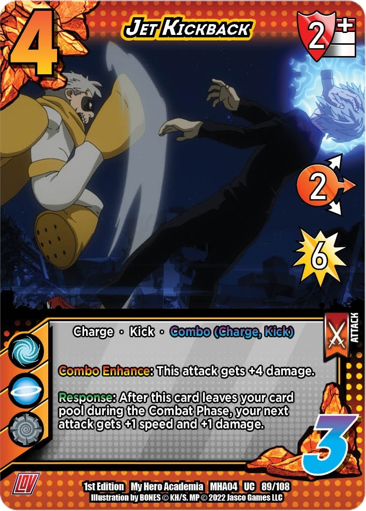 Image for Jet Kickback (UniVersus: My Hero Academia: League of Villains) (089/108) - UniVersus