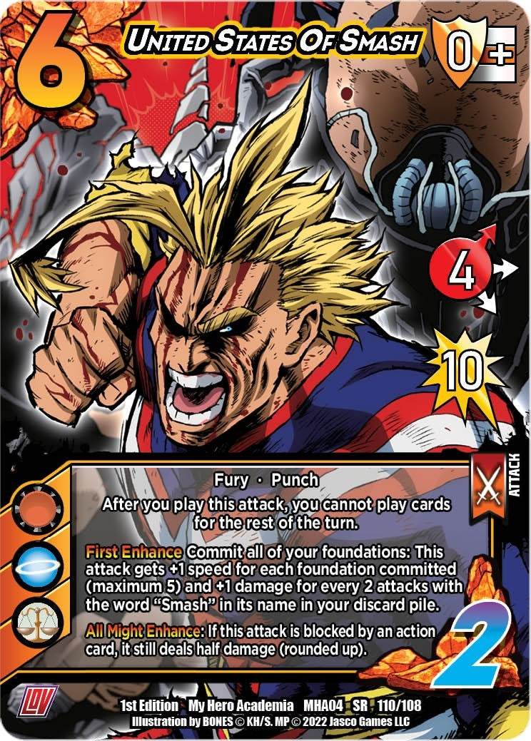 Image for United States of Smash (UniVersus: My Hero Academia: League of Villains) (110/108) - UniVersus