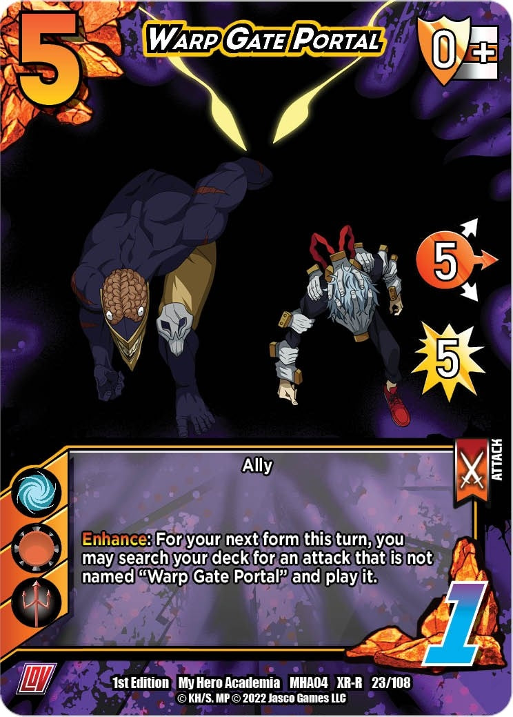 Image for Warp Gate Portal (XR) (UniVersus: My Hero Academia: League of Villains) (023/108) - UniVersus