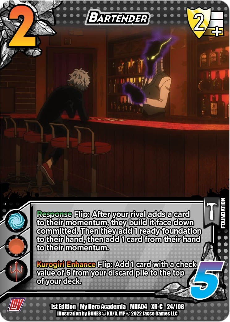 Image for Bartender (XR) (UniVersus: My Hero Academia: League of Villains) (024/108) - UniVersus
