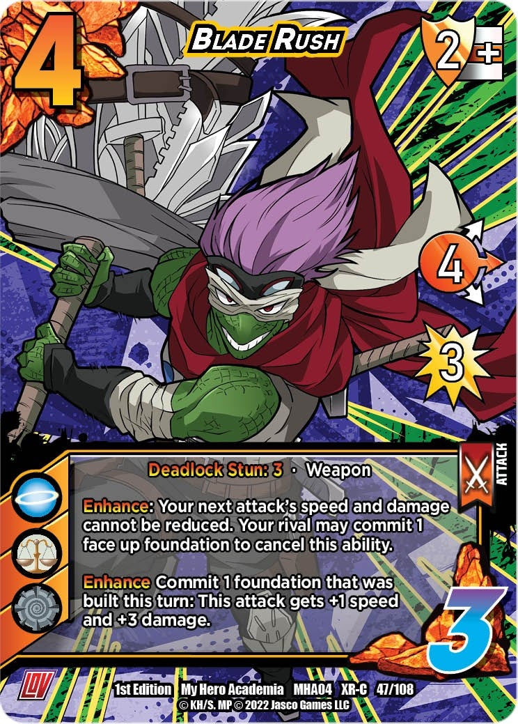 Image for Blade Rush (XR) (UniVersus: My Hero Academia: League of Villains) (047/108) - UniVersus