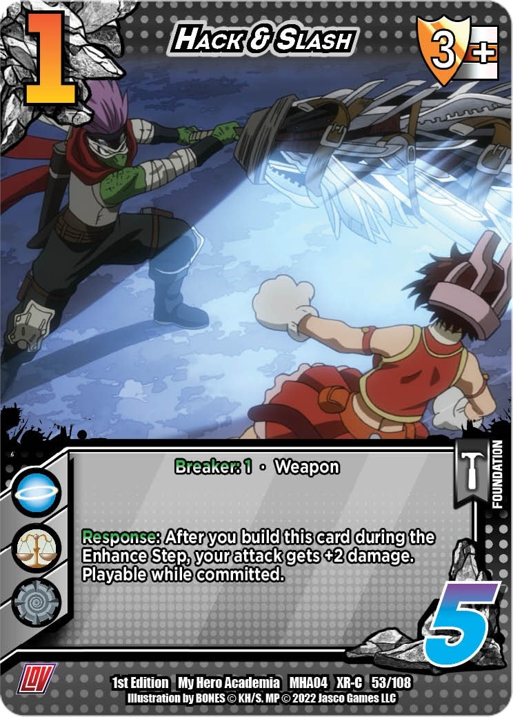 Image for Hack & Slash (XR) (UniVersus: My Hero Academia: League of Villains) (053/108) - UniVersus