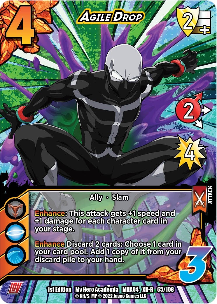 Image for Agile Drop (XR) (UniVersus: My Hero Academia: League of Villains) (065/108) - UniVersus