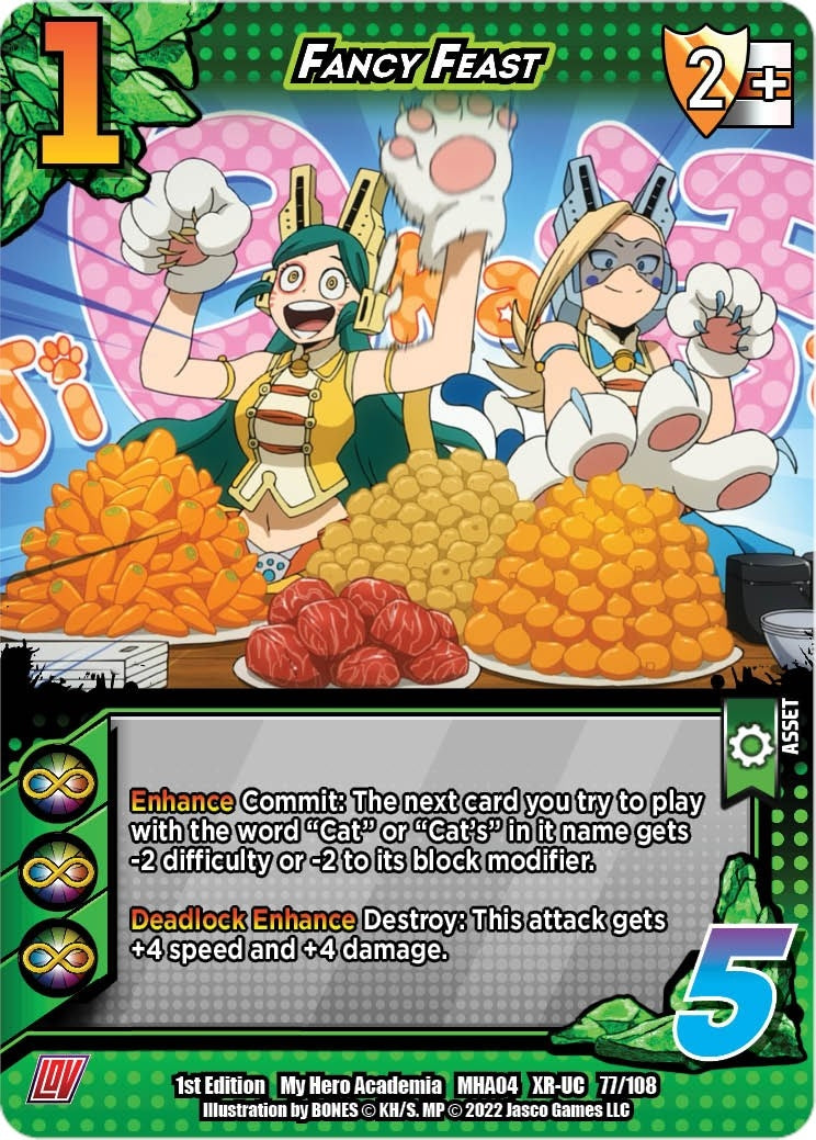 Image for Fancy Feast (XR) (UniVersus: My Hero Academia: League of Villains) (077/108) - UniVersus