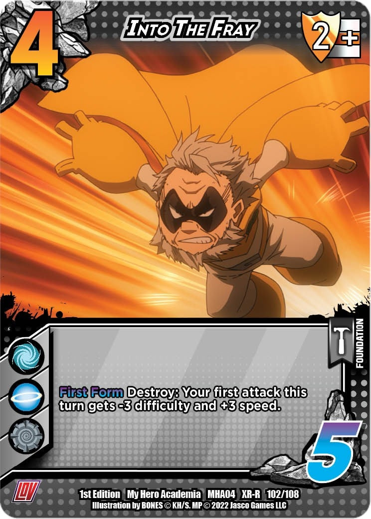 Image for Into the Fray (XR) (UniVersus: My Hero Academia: League of Villains) (102/108) - UniVersus