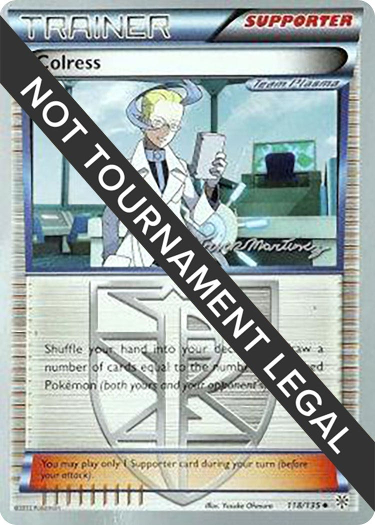 Image for Colress - 2015 (Patrick Martinez) (World Championship Decks) (118/135) - Pokemon