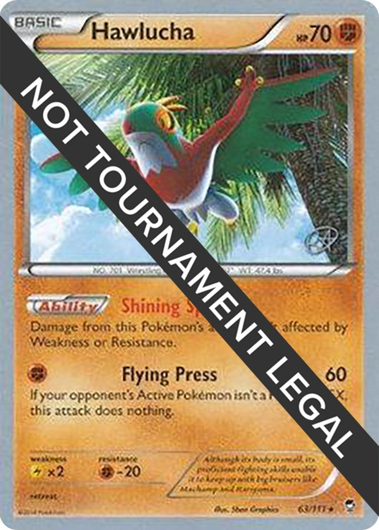 Image for Hawlucha - 2015 (Rowan Stavenow) (World Championship Decks) (63/111) - Pokemon