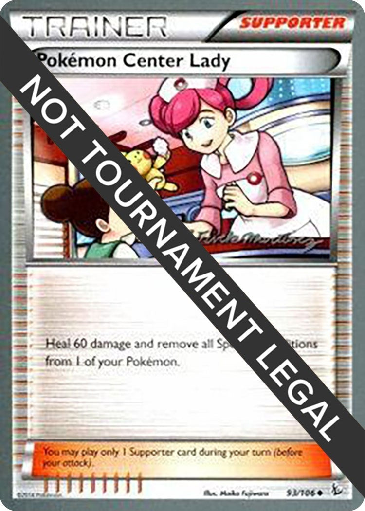Image for Pokemon Center Lady - 2015 (Patrick Martinez) (World Championship Decks) (93/106) - Pokemon