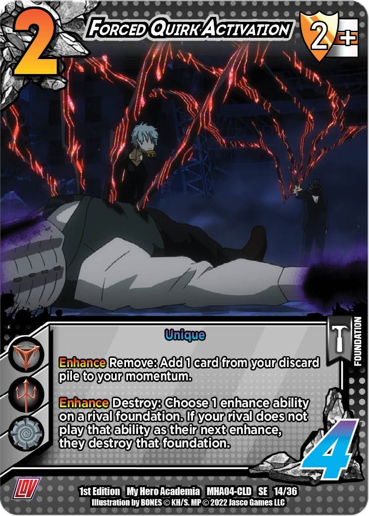 Image for Forced Quirk Activation (UniVersus: My Hero Academia: League of Villains) (14/36) - UniVersus