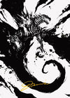 Image for Capricious Hellraiser Art Card (Gold-Stamped Signature) (Art Series: Phyrexia: All Will Be One) (73) - Magic: The Gathering