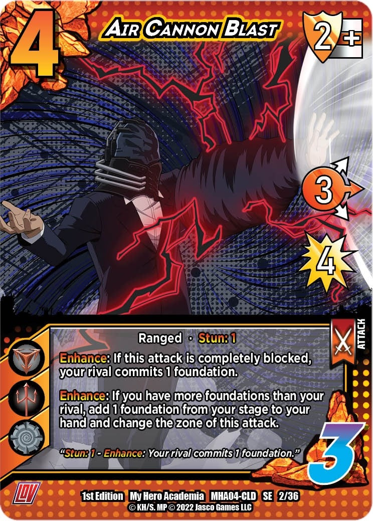 Image for Air Cannon Blast (UniVersus: My Hero Academia: League of Villains) (02/36) - UniVersus