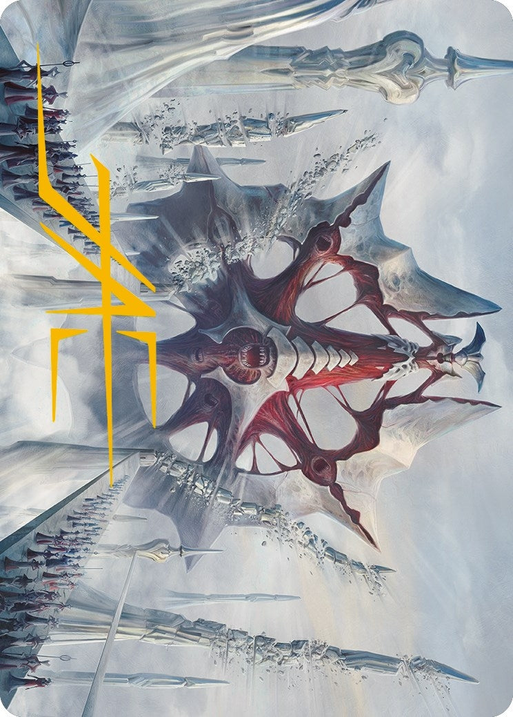Image for Mondrak, Glory Dominus Art Card (Gold-Stamped Signature) (Art Series: Phyrexia: All Will Be One) (5) - Magic: The Gathering