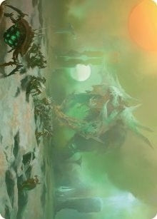 Image for Green Sun's Twilight Art Card (Art Series: Phyrexia: All Will Be One) (39) - Magic: The Gathering