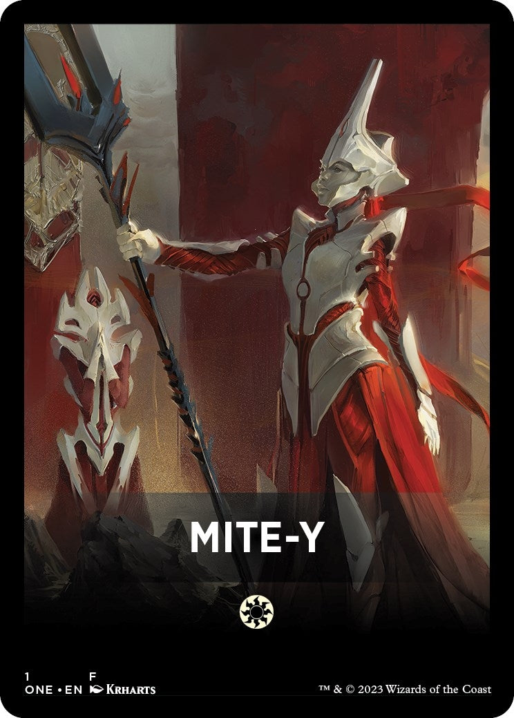 Image for Mite-Y Theme Card (Phyrexia: All Will Be One) (1) - Magic: The Gathering