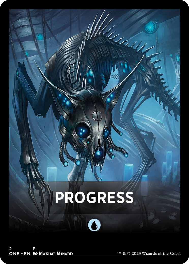 Image for Progress Theme Card (Phyrexia: All Will Be One) (2) - Magic: The Gathering