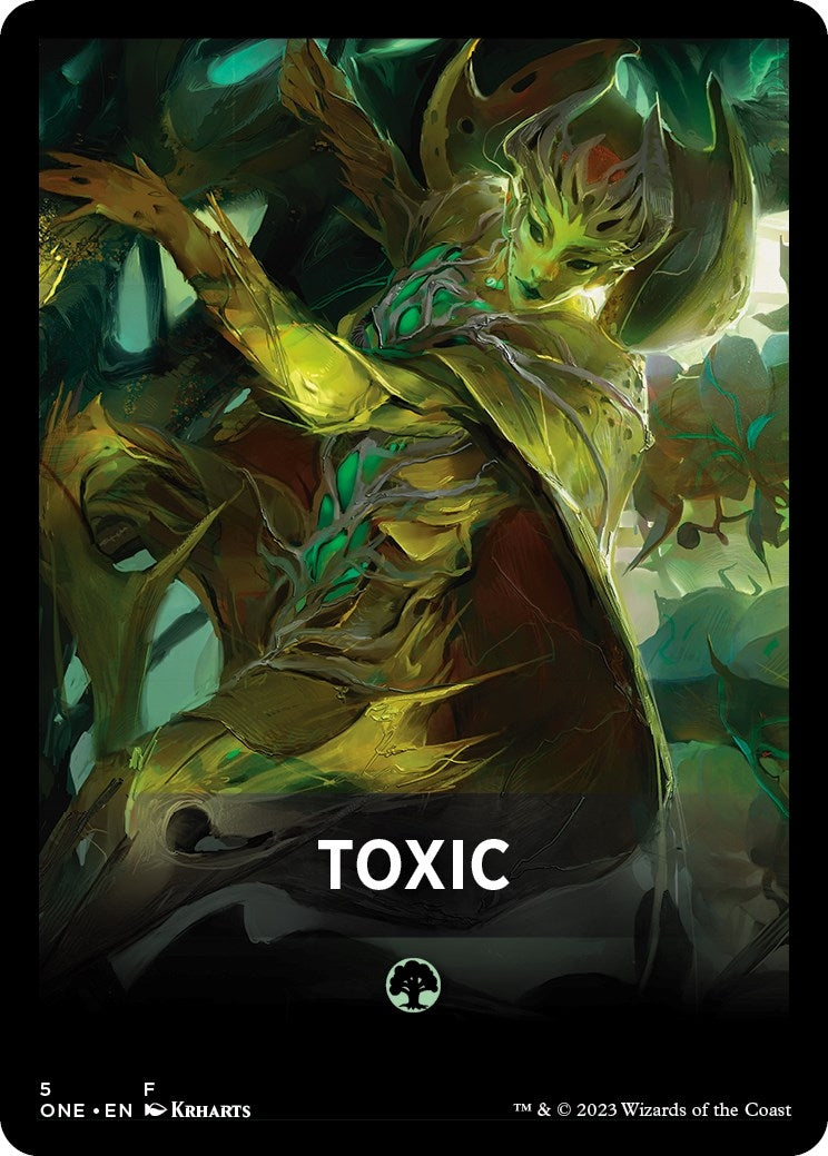 Image for Toxic Theme Card (Phyrexia: All Will Be One) (5) - Magic: The Gathering
