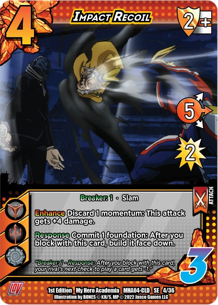 Image for Impact Recoil (UniVersus: My Hero Academia: League of Villains) (04/36) - UniVersus