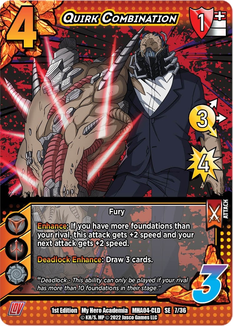 Image for Quirk Combination (UniVersus: My Hero Academia: League of Villains) (07/36) - UniVersus