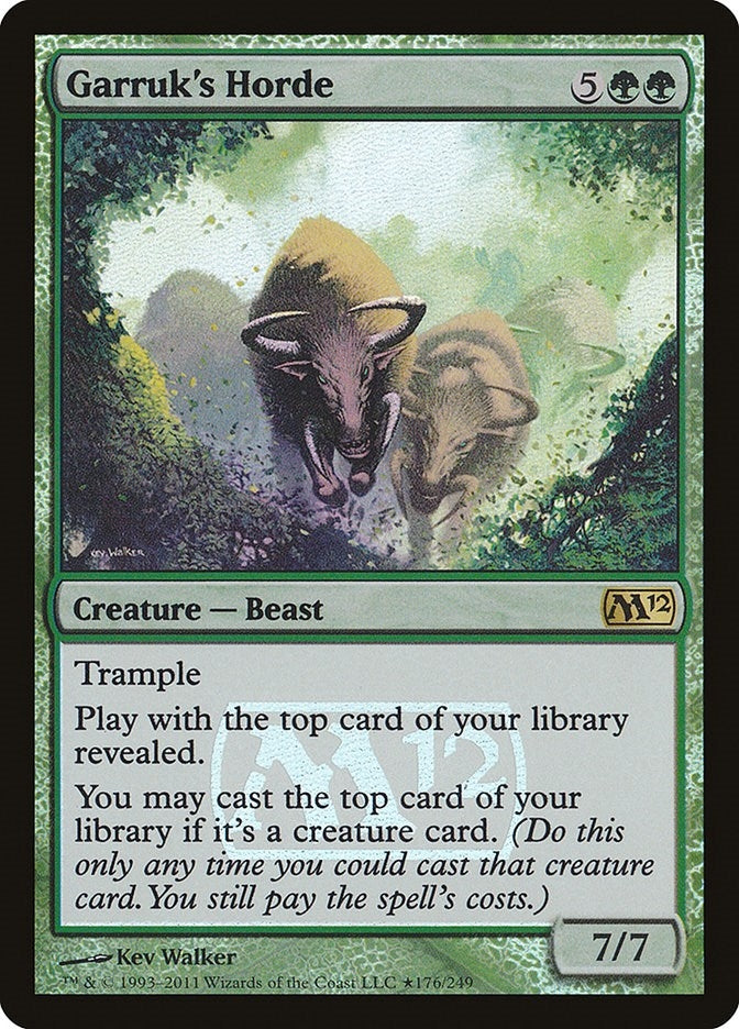 Image for Garruk's Horde (Launch Party & Release Event Promos) (176) - Magic: The Gathering