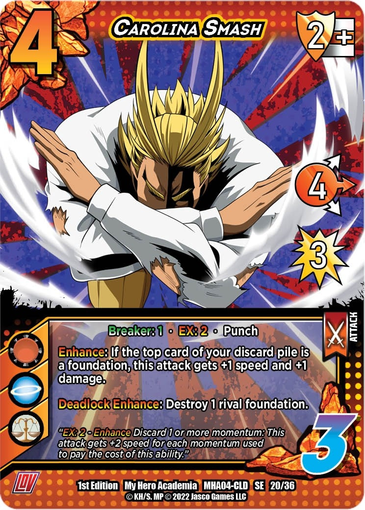 Image for Carolina Smash (UniVersus: My Hero Academia: League of Villains) (20/36) - UniVersus
