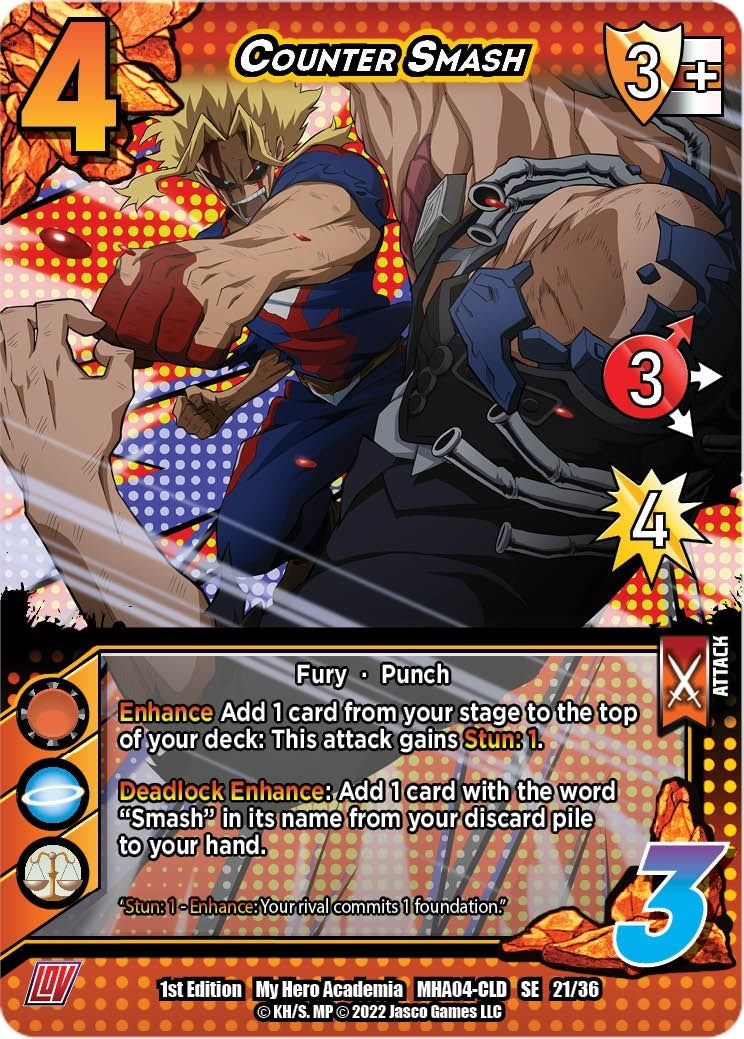 Image for Counter Smash (UniVersus: My Hero Academia: League of Villains) (21/36) - UniVersus