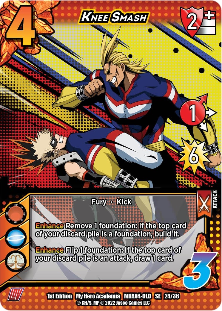 Image for Knee Smash (UniVersus: My Hero Academia: League of Villains) (24/36) - UniVersus