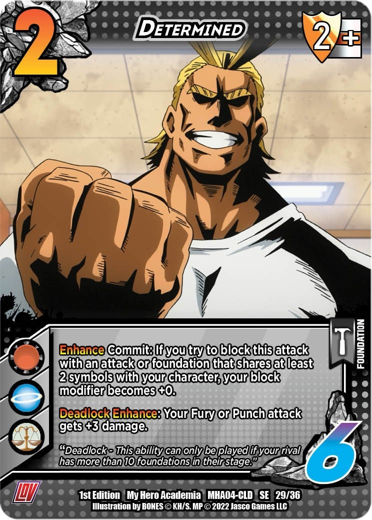 Image for Determined (UniVersus: My Hero Academia: League of Villains) (29/36) - UniVersus