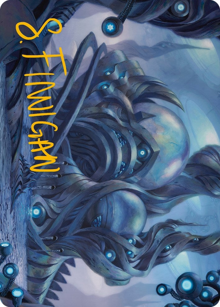 Image for The Surgical Bay Art Card (Gold-Stamped Signature) (Art Series: Phyrexia: All Will Be One) (62) - Magic: The Gathering