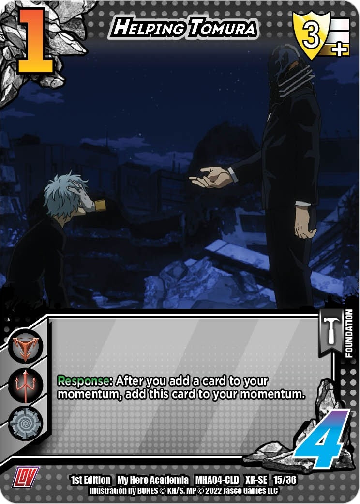 Image for Helping Tomura (XR) (UniVersus: My Hero Academia: League of Villains) (15/36) - UniVersus
