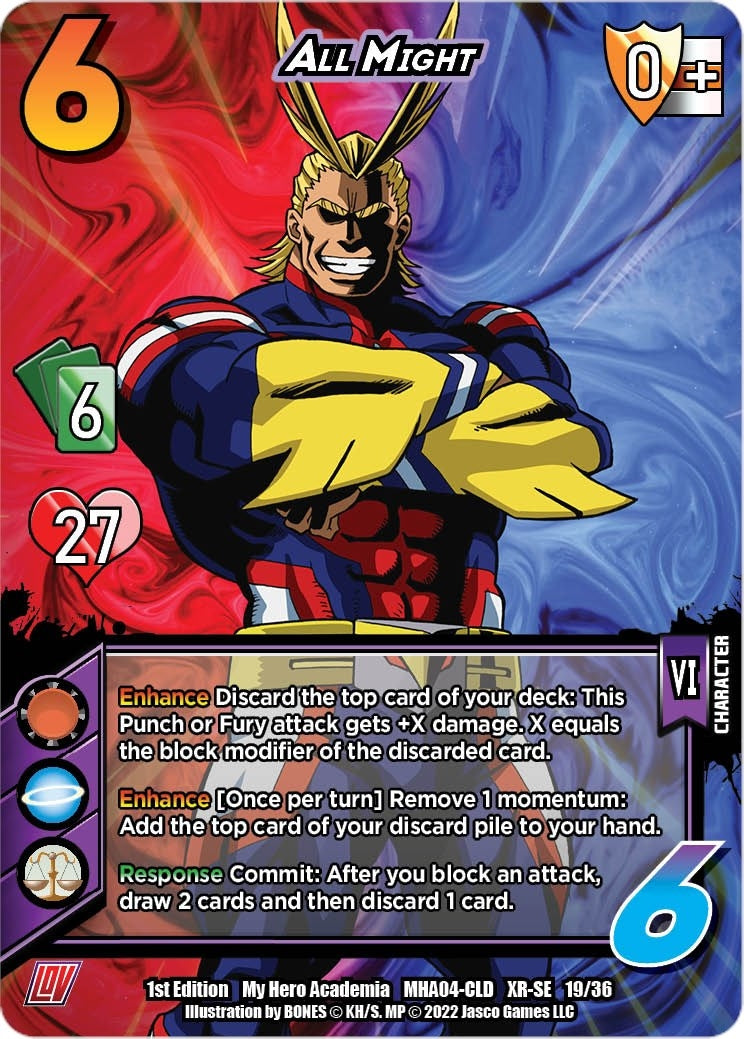 Image for All Might (XR) (UniVersus: My Hero Academia: League of Villains) (19/36) - UniVersus