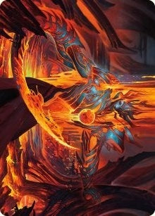Image for Free From Flesh Art Card (Art Series: Phyrexia: All Will Be One) (27) - Magic: The Gathering