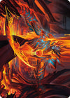 Image for Free From Flesh Art Card (Gold-Stamped Signature) (Art Series: Phyrexia: All Will Be One) (27) - Magic: The Gathering