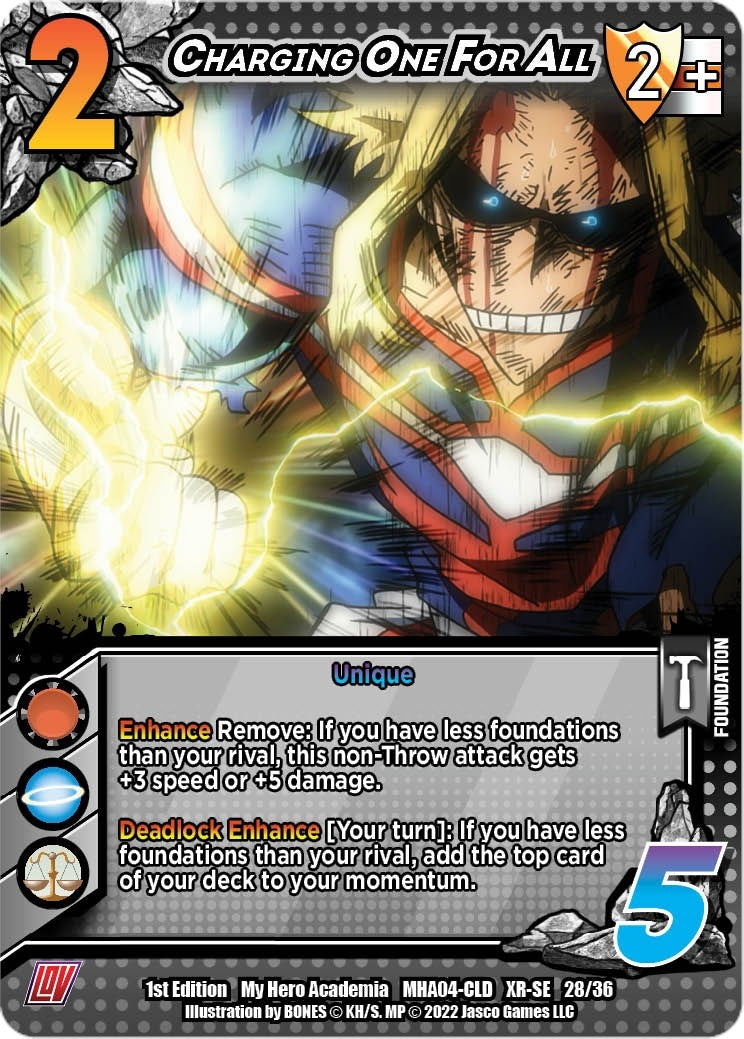 Image for Charging One For All (XR) (UniVersus: My Hero Academia: League of Villains) (28/36) - UniVersus