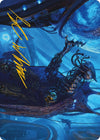 Image for Atmosphere Surgeon Art Card (Gold-Stamped Signature) (Art Series: Phyrexia: All Will Be One) (12) - Magic: The Gathering