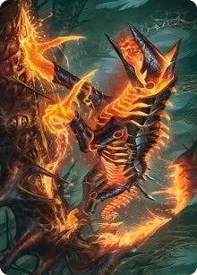Image for Kuldotha Cackler Art Card (Art Series: Phyrexia: All Will Be One) (32) - Magic: The Gathering