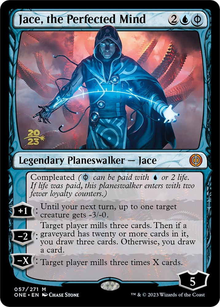Image for Jace, the Perfected Mind (Prerelease Cards) (57) - Magic: The Gathering