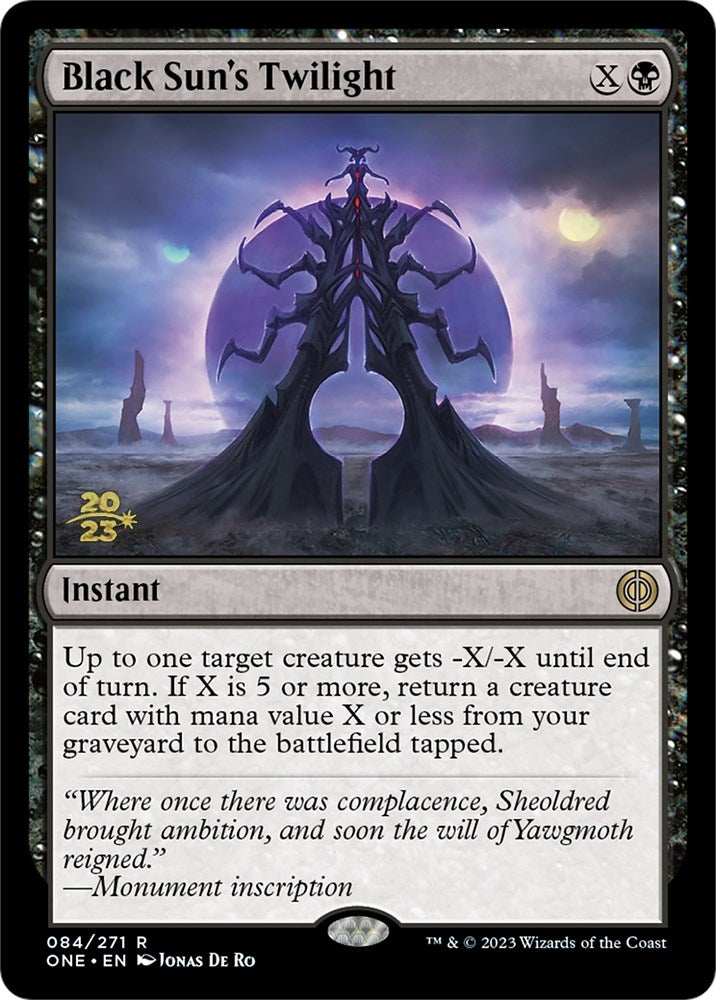 Image for Black Sun's Twilight (Prerelease Cards) (84) - Magic: The Gathering