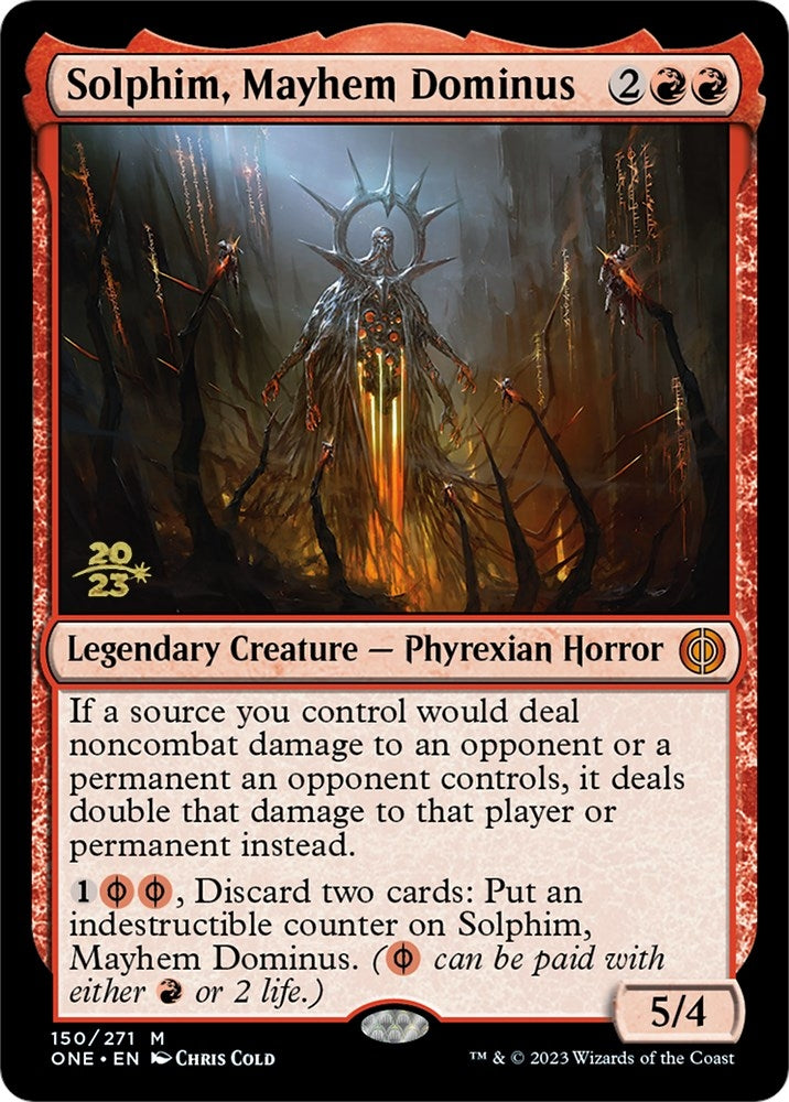 Image for Solphim, Mayhem Dominus (Prerelease Cards) (150) - Magic: The Gathering