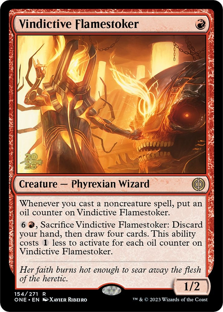 Image for Vindictive Flamestoker (Prerelease Cards) (154) - Magic: The Gathering