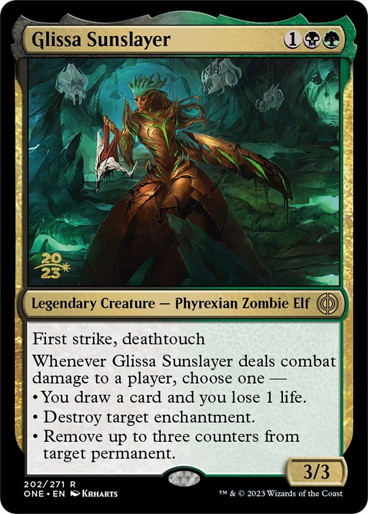 Image for Glissa Sunslayer (Prerelease Cards) (202) - Magic: The Gathering