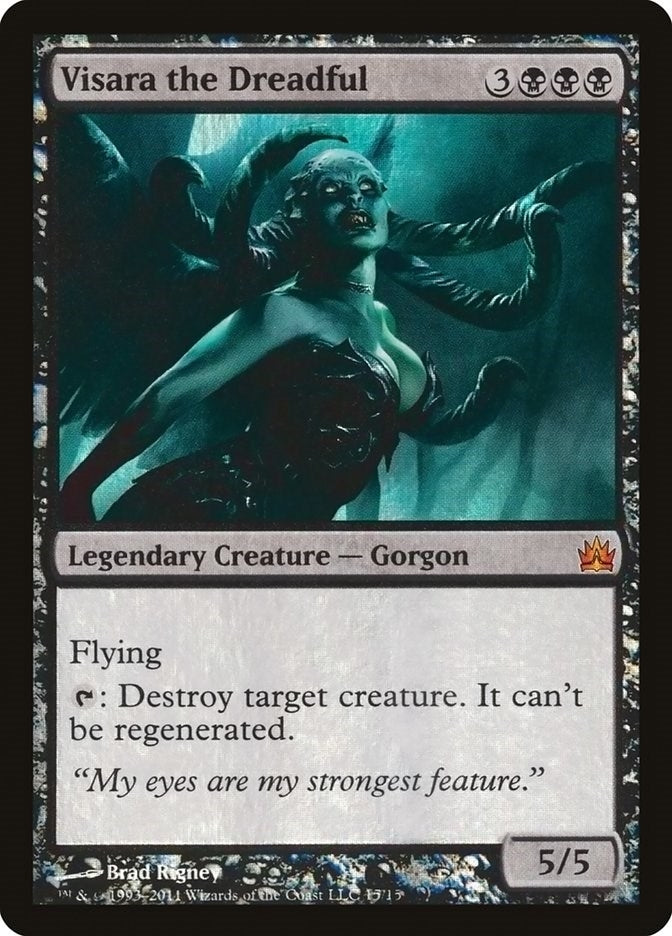 Image for Visara the Dreadful (From the Vault: Legends) (15) - Magic: The Gathering