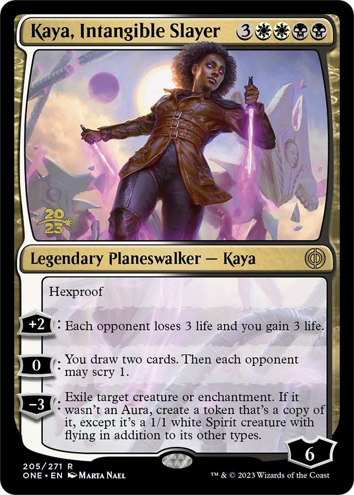 Image for Kaya, Intangible Slayer (Prerelease Cards) (205) - Magic: The Gathering