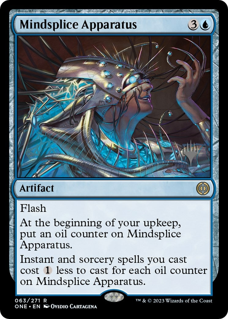 Image for Mindsplice Apparatus (Promo Pack: Phyrexia: All Will Be One) (63) - Magic: The Gathering