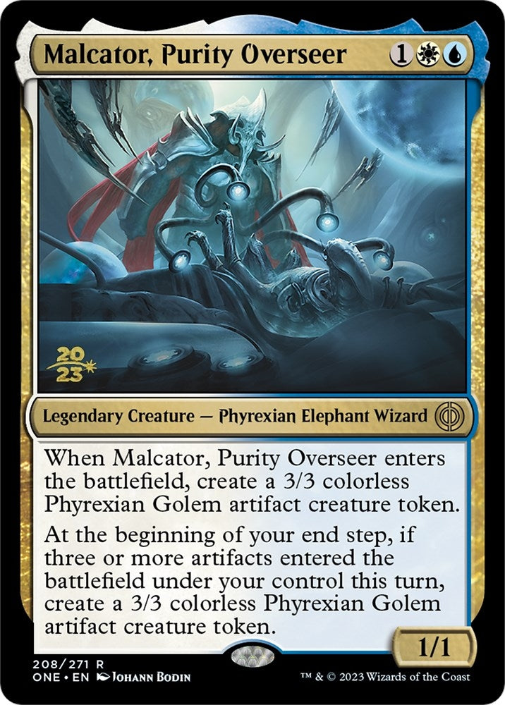 Image for Malcator, Purity Overseer (Prerelease Cards) (208) - Magic: The Gathering