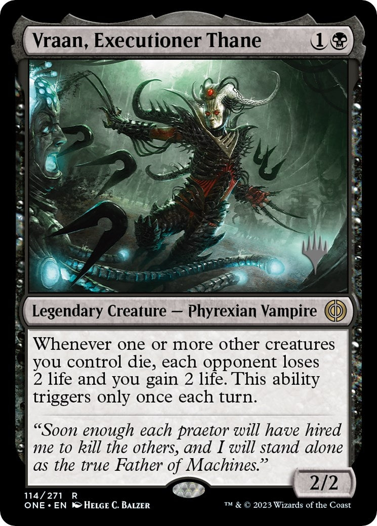 Image for Vraan, Executioner Thane (Promo Pack: Phyrexia: All Will Be One) (114) - Magic: The Gathering