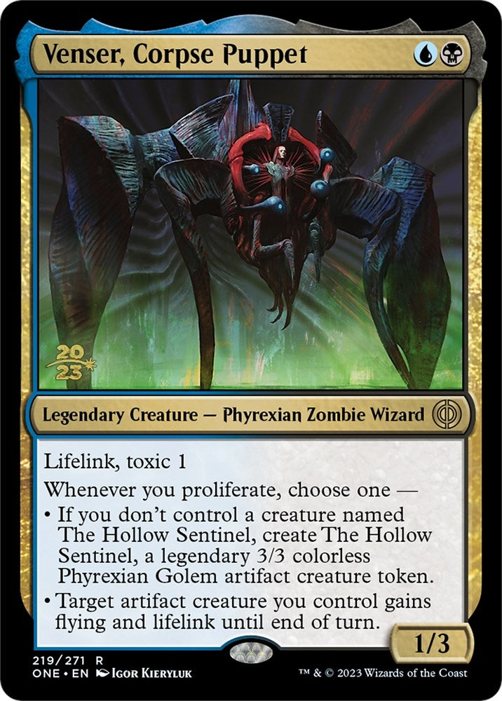 Image for Venser, Corpse Puppet (Prerelease Cards) (219) - Magic: The Gathering