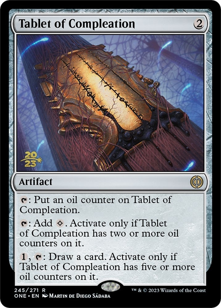 Image for Tablet of Compleation (Prerelease Cards) (245) - Magic: The Gathering