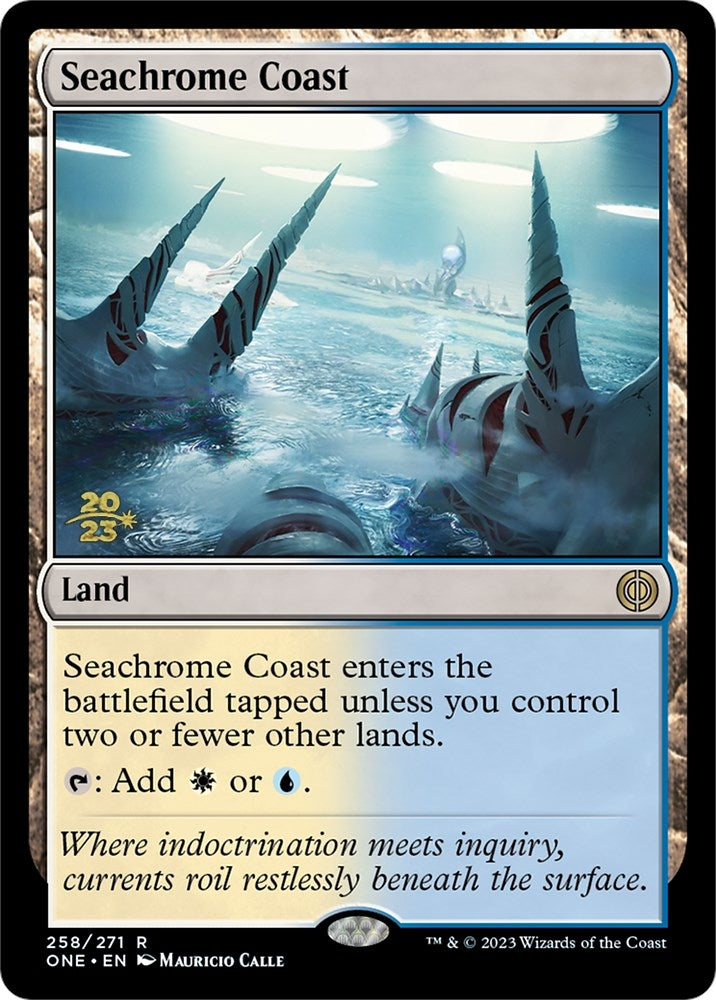 Image for Seachrome Coast (Prerelease Cards) (258) - Magic: The Gathering