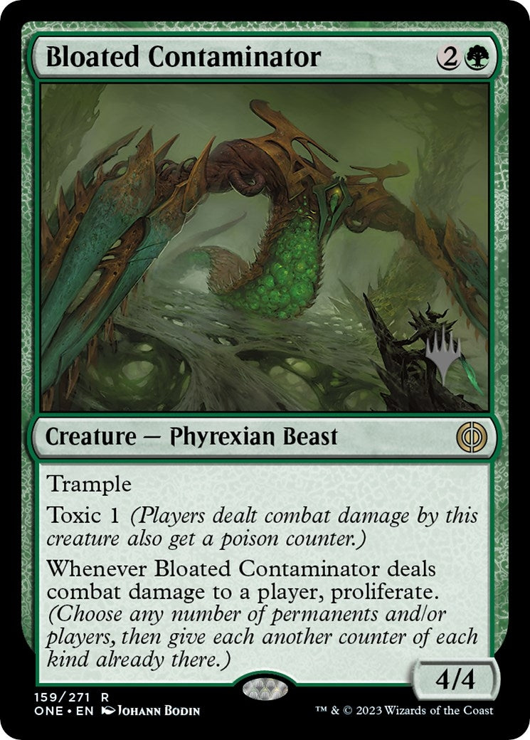 Image for Bloated Contaminator (Promo Pack: Phyrexia: All Will Be One) (159) - Magic: The Gathering